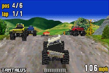 Monster Truck Madness - GBA Screen