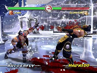 Mortal Kombat: Deadly Alliance - Xbox Screen