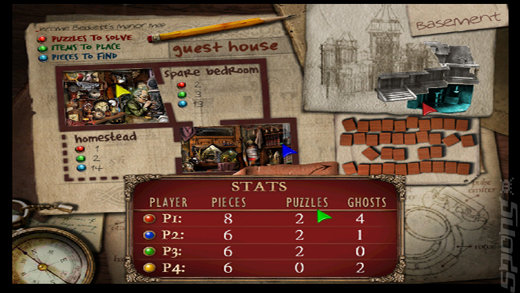 Mortimer Beckett and the Secrets of Spooky Manor - PC Screen