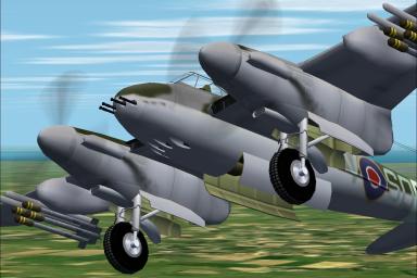 Mosquito Squadron - PC Screen