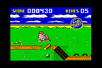 Motocross - C64 Screen
