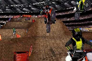 Motocross Mania - PlayStation Screen