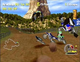 Moto Racer World Tour - PlayStation Screen