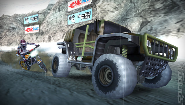 MotorStorm: Arctic Edge - PSP Screen