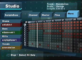 MTV Music Generator 3 - PS2 Screen