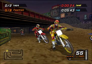 MTX Mototrax - PS2 Screen