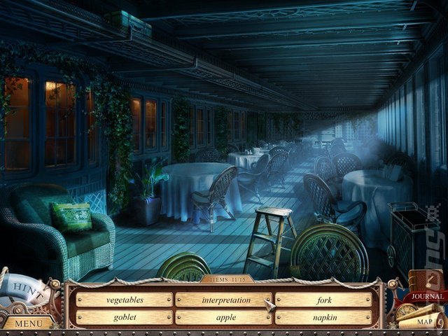 Murder on the Titanic - 3DS/2DS Screen