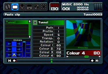 Music 2000 - PlayStation Screen