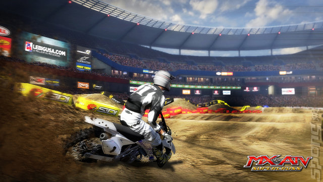 MX vs. ATV: Supercross - PS3 Screen