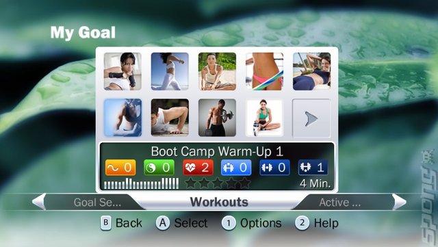 My Fitness Coach: Club - Wii Screen