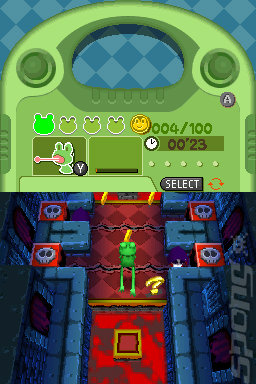My Frogger Toy Trials - DS/DSi Screen
