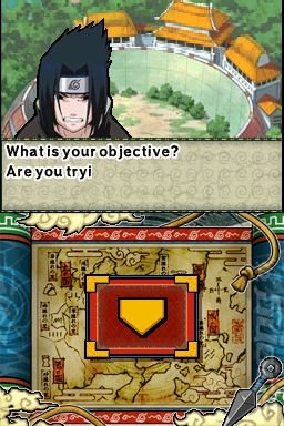 Naruto: Ninja Destiny - DS/DSi Screen