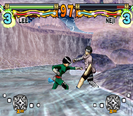 Naruto: Ultimate Ninja - PS2 Screen