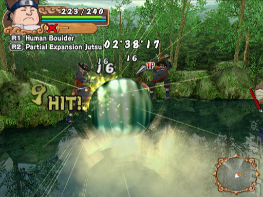 Naruto: Uzumaki Chronicles 2 - PS2 Screen