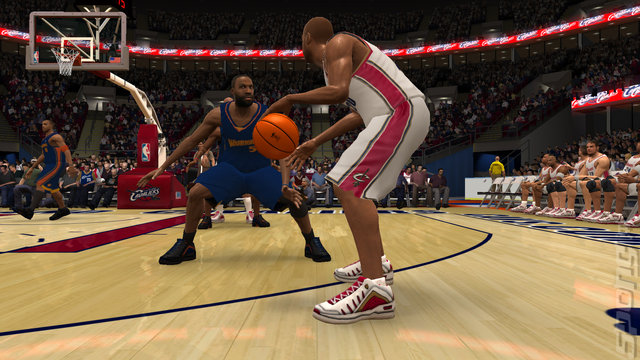 NBA 08 - PSP Screen