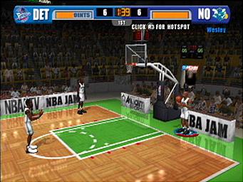 NBA Jam - PS2 Screen