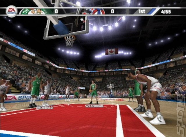 NBA Live 07 - Xbox Screen