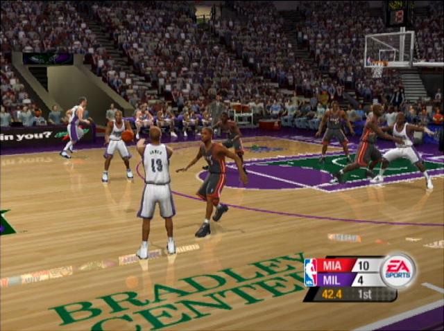 NBA Live 2005 - PC Screen