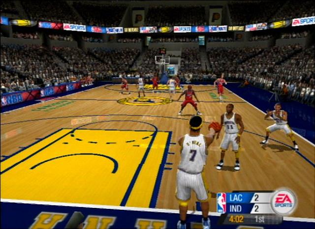 NBA Live 2005 - GameCube Screen
