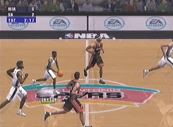 NBA Live 2001 - PS2 Screen