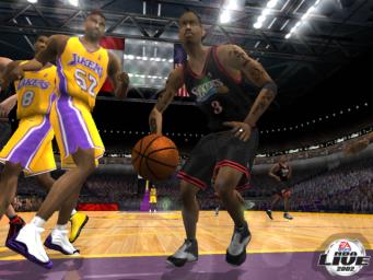 NBA Live 2002 - Xbox Screen