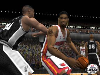 NBA Live 2002 - Xbox Screen