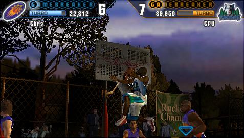 NBA Street Showdown - PSP Screen