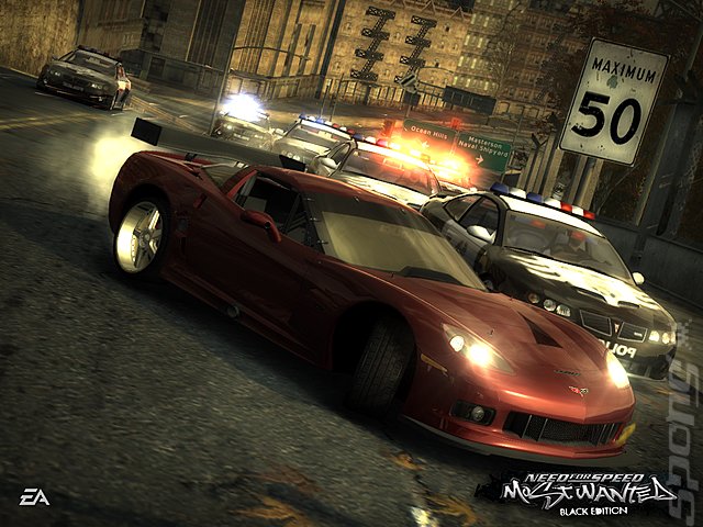 Need for Speed: Most Wanted - PC Screen