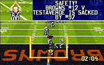 NFL Quarterback Club '96 - SNES Screen