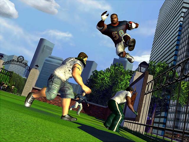 NFL Street 2 - Xbox Screen