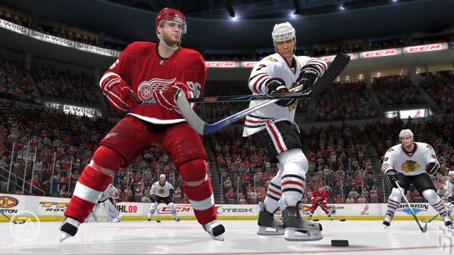 NHL 09 - Xbox 360 Screen