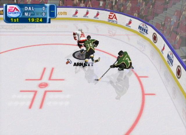 NHL 2001 - PS2 Screen