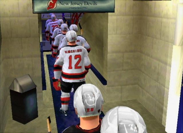 NHL 2001 - PS2 Screen