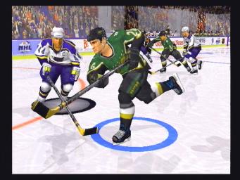 NHL 2001 - PS2 Screen