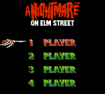 A Nightmare on Elm Street - NES Screen
