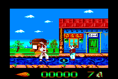 Ninja Rabbits II - C64 Screen