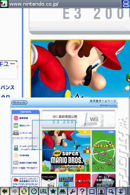 Nintendo DS Browser - DS/DSi Screen