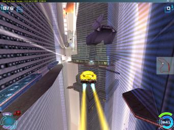 NY Race - The Fifth Element - PC Screen