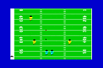On Field Football - C64 Screen
