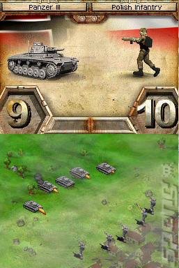 Panzer Tactics DS - DS/DSi Screen