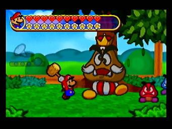 Paper Mario - N64 Screen