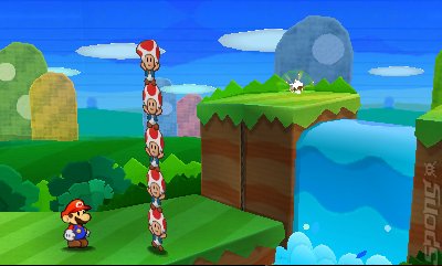 Paper Mario: Sticker Star - 3DS/2DS Screen