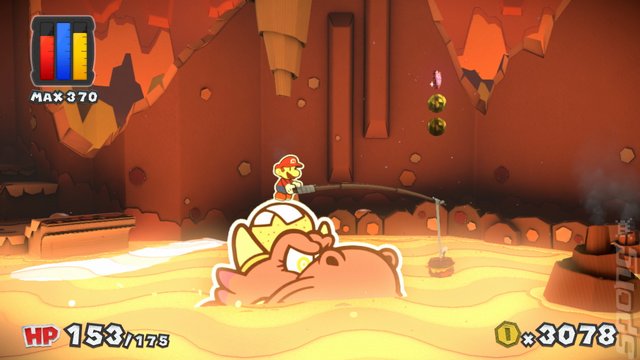 Paper Mario: Colour Splash - Wii U Screen