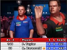 PDC World Championship Darts 2009 - DS/DSi Screen
