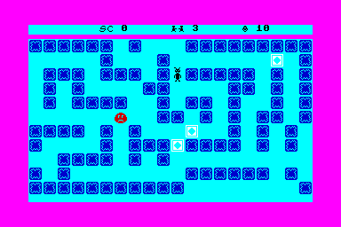Pengo - C64 Screen