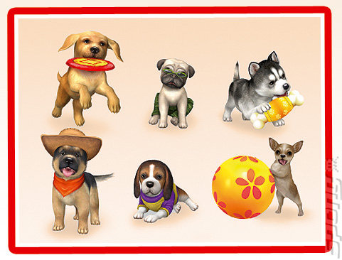 Petz: My Puppy Family - PSP Screen