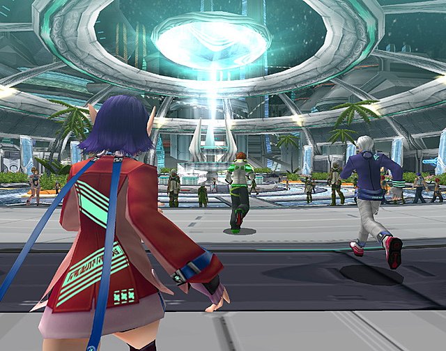 Phantasy Star Universe - PS2 Screen