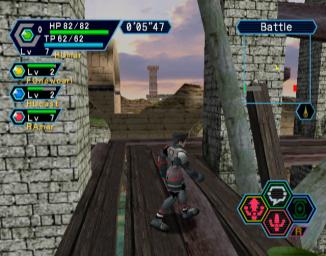 Phantasy Star Online Version II - Dreamcast Screen