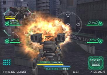 Phantom Crash 2050 - PS2 Screen