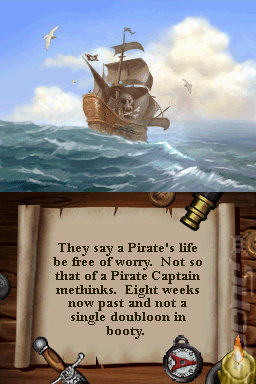 Pirates: Duels on the High Seas - DS/DSi Screen